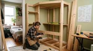 Comment aménager un dressing angle dans un petit espace efficacement