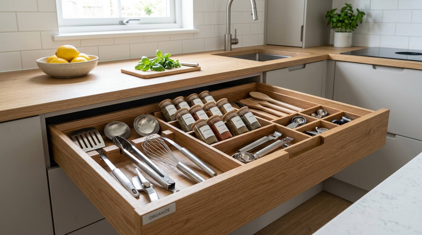 découvrez nos conseils pour bien choisir un tiroir de rangement cuisine et optimiser l'espace de votre intérieur de manière pratique et esthétique.
