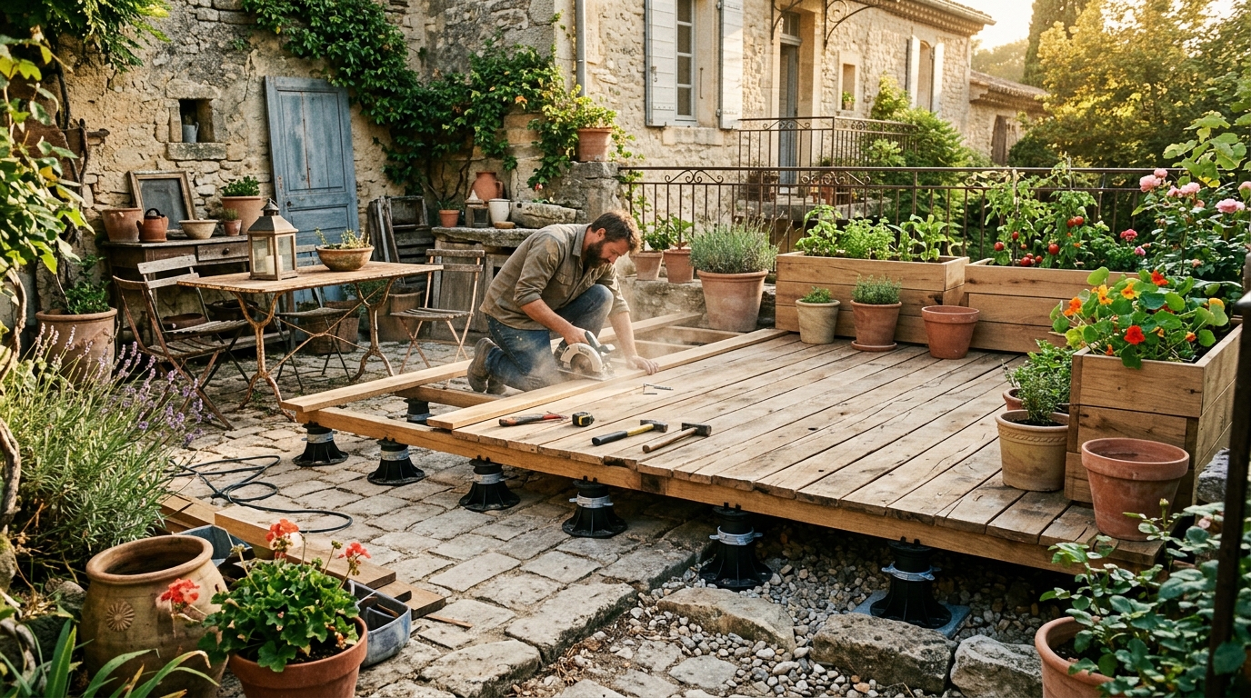 découvrez comment calculer facilement la hauteur et le nombre de plots nécessaires pour construire une terrasse stable et résistante grâce à nos conseils pratiques.
