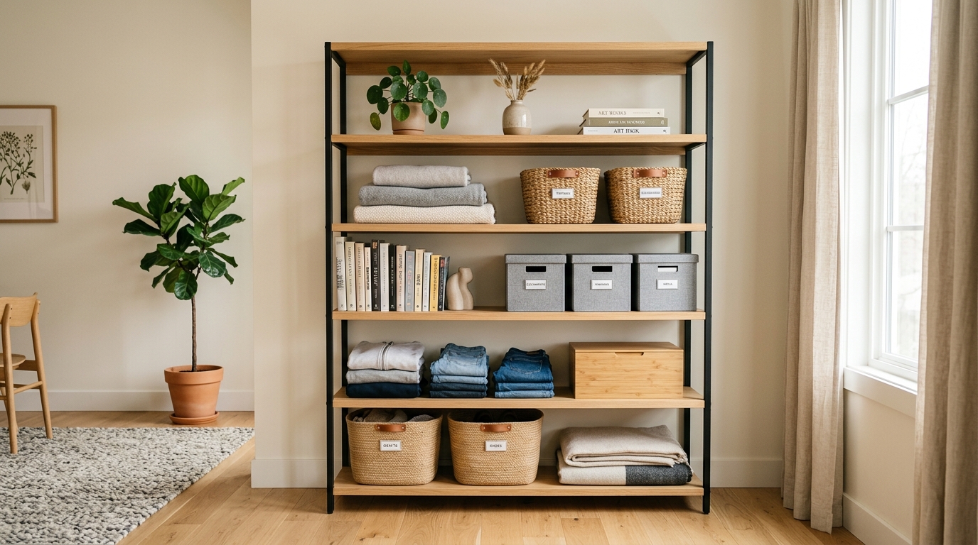 découvrez nos conseils pour choisir une armoire étagère sans penderie parfaitement adaptée à vos besoins de rangement, alliant praticité et style.