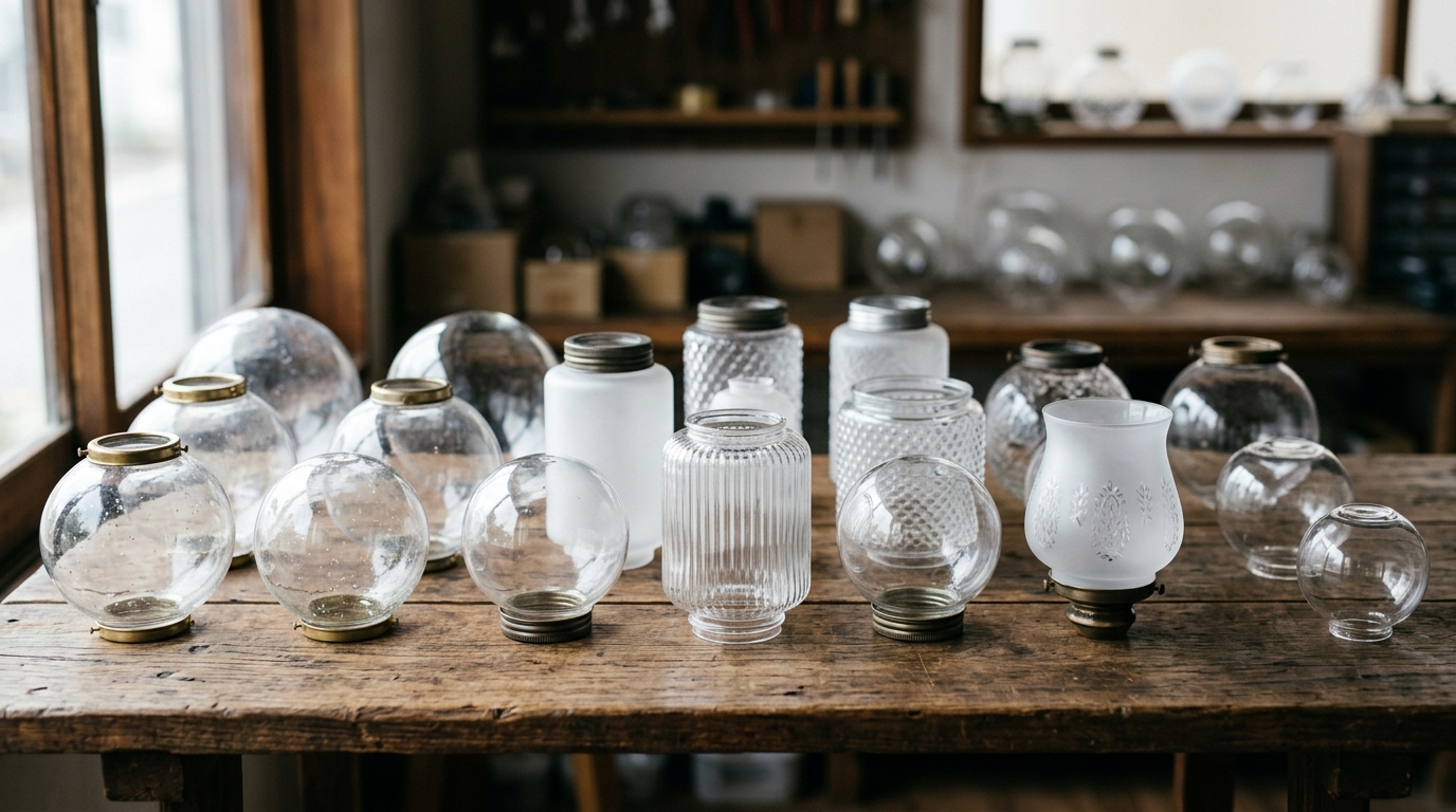 découvrez comment choisir le globe en verre de rechange idéal pour votre luminaire et donnez une nouvelle vie à votre décoration lumineuse.