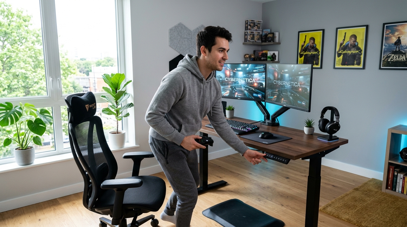 découvrez comment choisir le bureau idéal pour votre setup gaming avec notre guide complet sur les meubles télé gamer, alliant confort, ergonomie et style.
