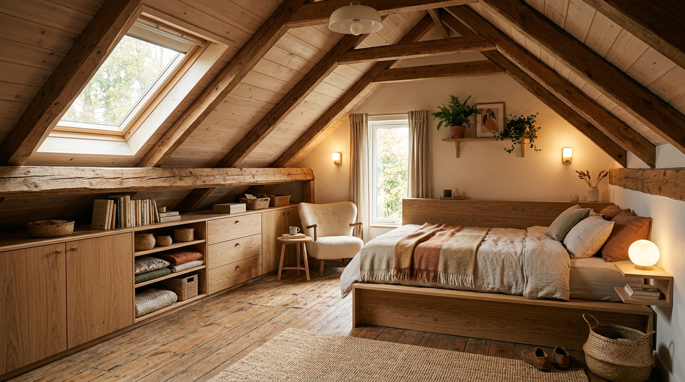 découvrez des meubles pratiques et adaptés pour optimiser l'espace de votre chambre mansardée, alliant fonctionnalité et style pour un aménagement malin.