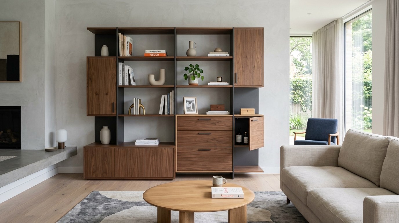 découvrez comment choisir un mur de rangement design pour votre salon qui allie parfaitement esthétique et fonctionnalité, optimisant votre espace avec style.