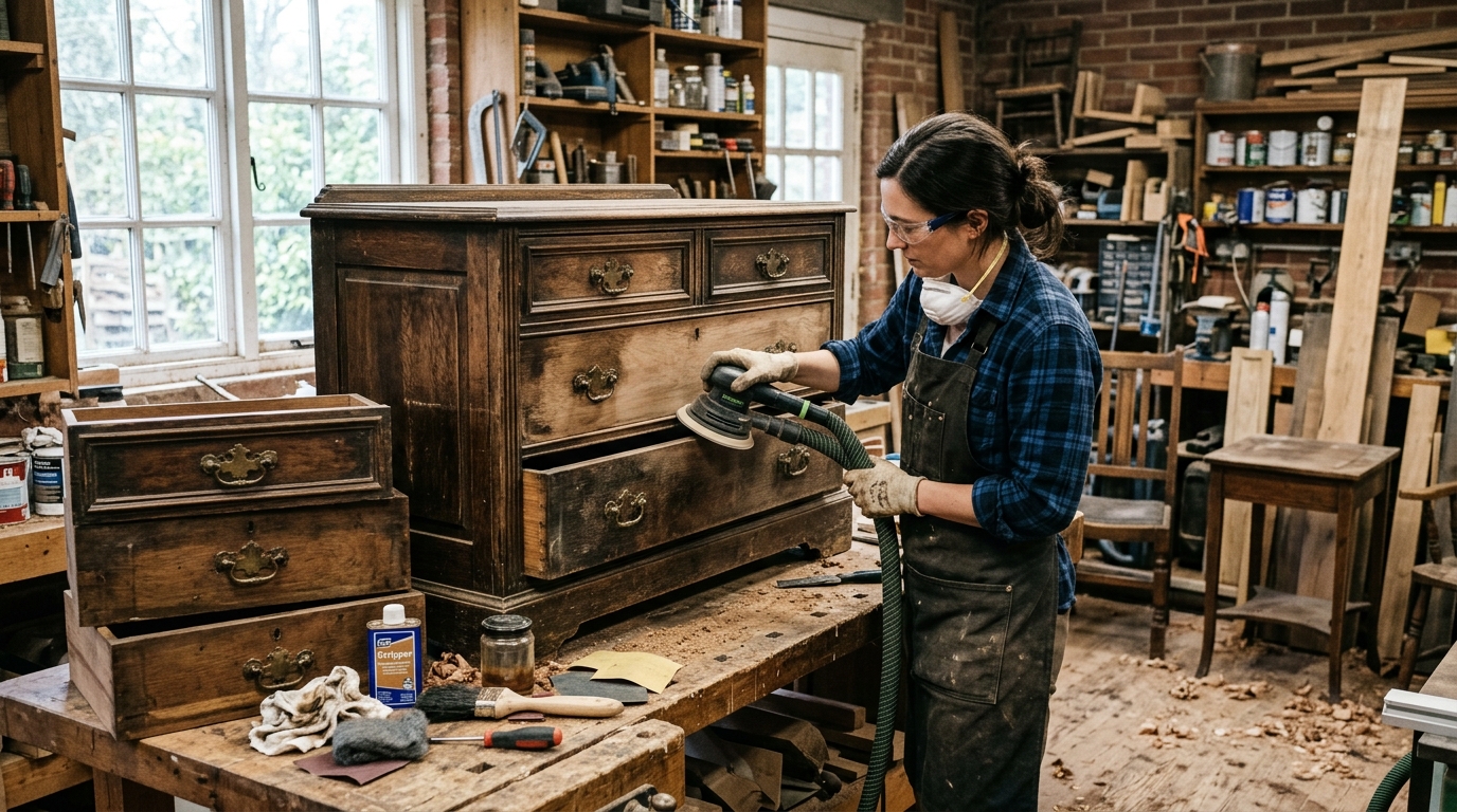 découvrez notre guide pratique pour peindre et restaurer vos meubles anciens, avec des conseils étape par étape pour redonner vie à votre mobilier vintage.