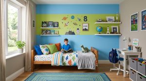 Peinture chambre garçon 8 ans : idées et conseils pour un décor réussi