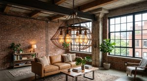 Suspension industrielle esprit loft : comment l&rsquo;intégrer dans votre décoration
