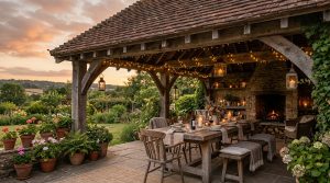 Terrasse couverte en bois et tuiles : conseils pour un aménagement réussi