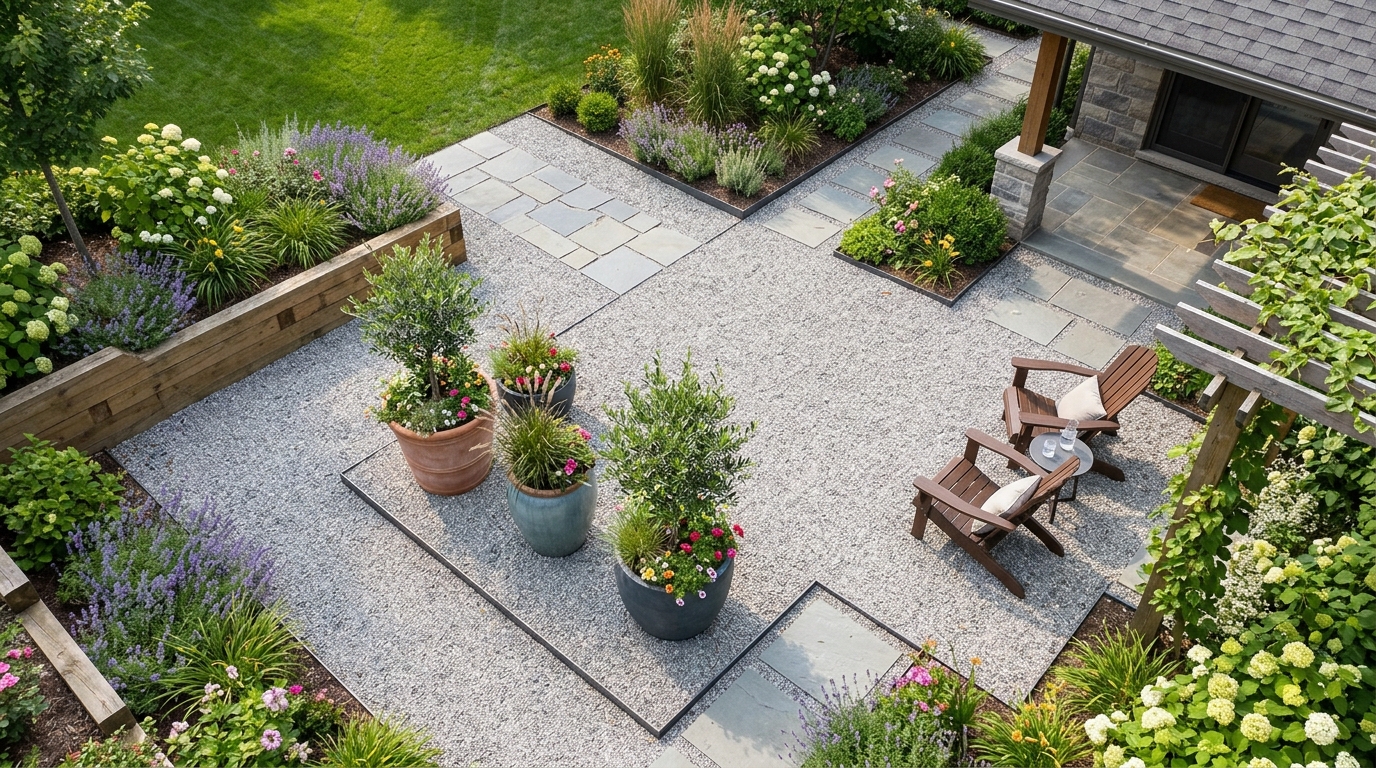 découvrez les avantages d'une terrasse en gravillon, nos conseils pratiques et les étapes clés pour réussir la réalisation de votre terrasse extérieure.