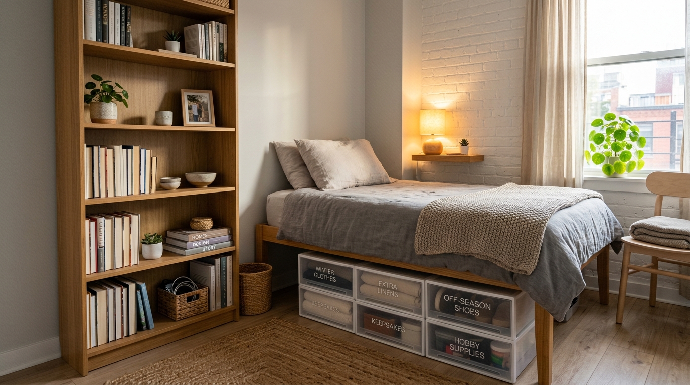 découvrez des astuces efficaces pour optimiser le rangement dans une petite chambre et maximiser l'espace avec des solutions pratiques et simples.