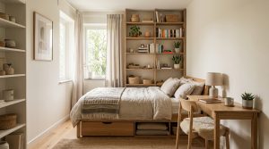 Astuces efficaces pour optimiser le rangement dans une petite chambre