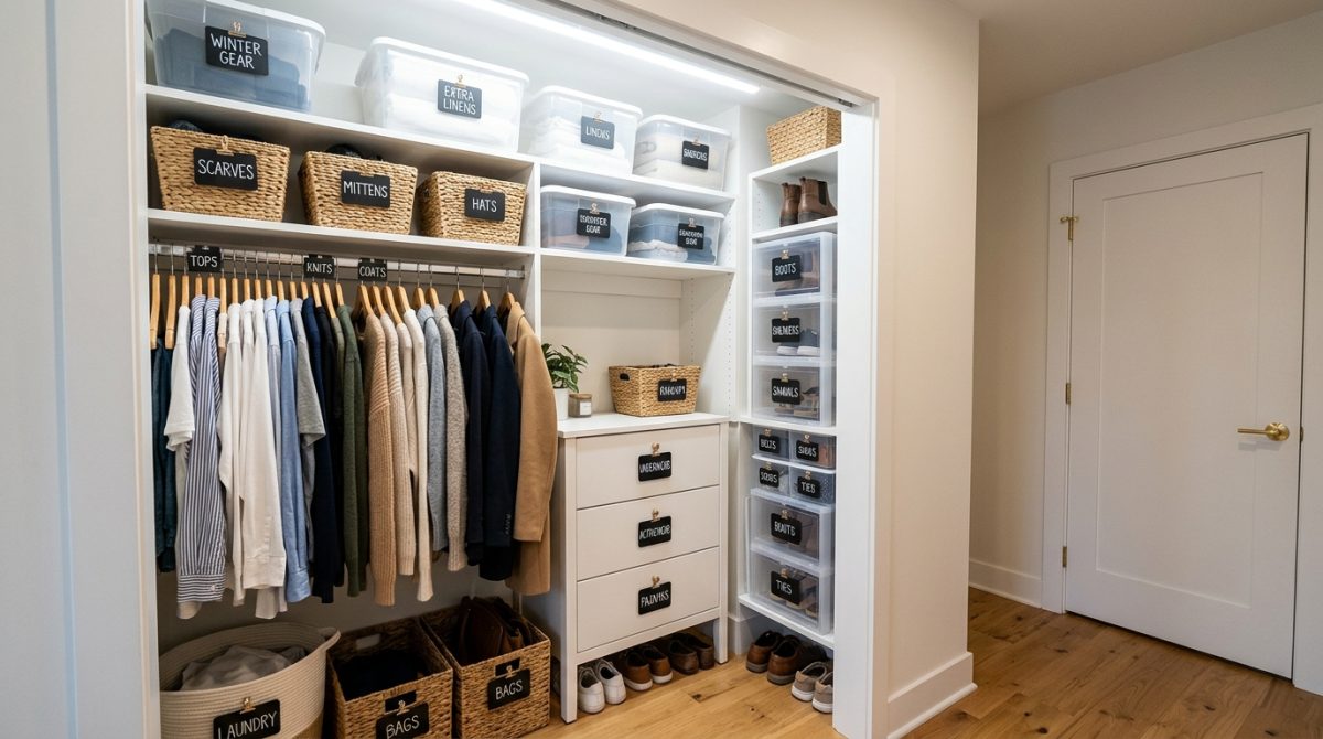 Astuces pratiques pour optimiser le rangement des vêtements dans un petit espace