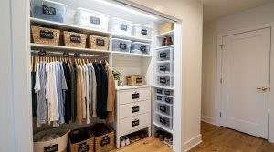 Astuces pratiques pour optimiser le rangement des vêtements dans un petit espace