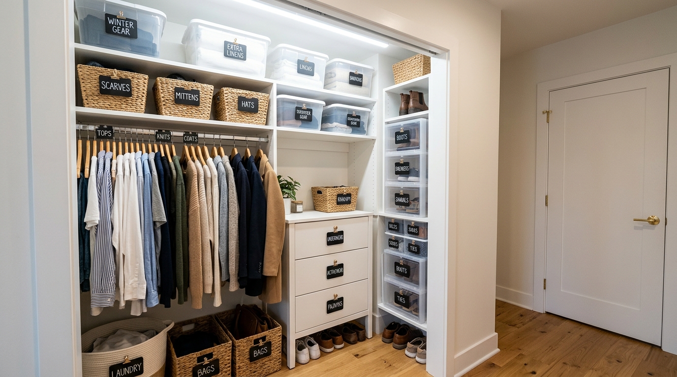 découvrez des astuces pratiques et efficaces pour optimiser le rangement de vos vêtements dans un petit espace et profiter d'un intérieur organisé et fonctionnel.