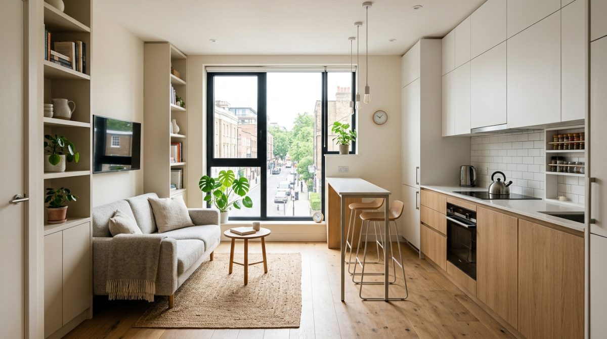 Comment aménager un plan salon cuisine de 25m2 pour optimiser l’espace