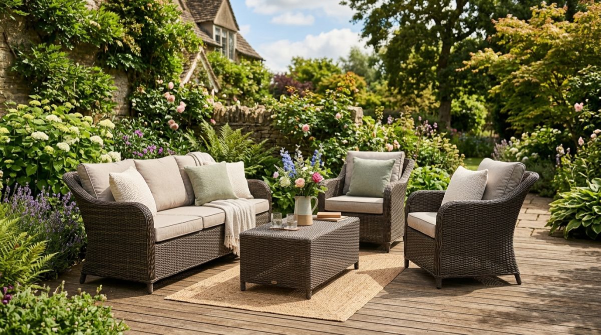 Comment choisir un salon de jardin tresser pour votre extérieur