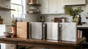 Comment fabriquer un meuble de cuisine avec un plan de travail robuste et esthétique