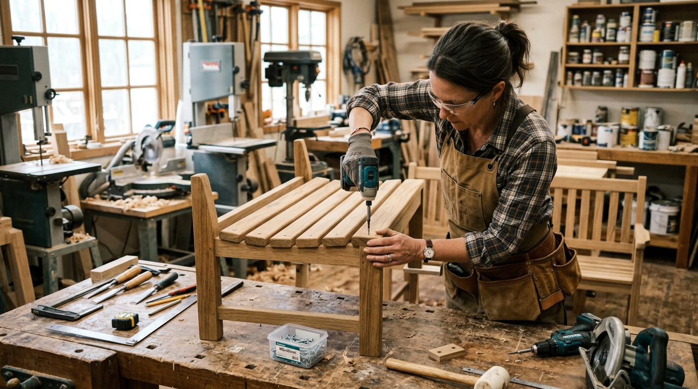 découvrez comment utiliser des lattes de bois pour restaurer un banc solide et esthétique. guide étape par étape pour un mobilier durable et élégant.