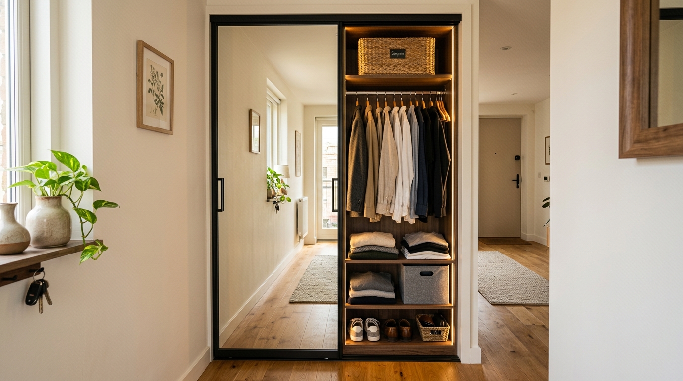découvrez comment un dressing de profondeur 30 cm peut optimiser l'espace dans un petit meuble pour une organisation efficace et pratique.