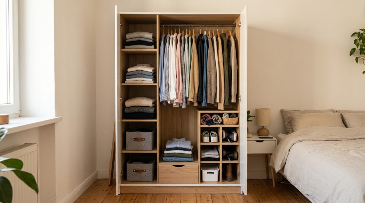 Dressing profondeur 30 cm : optimiser l’espace dans un petit meuble