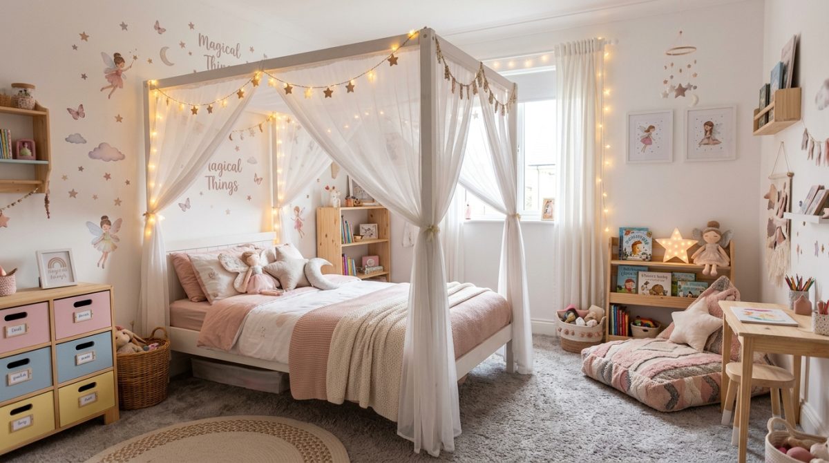Idées de décoration pour une chambre de fille de 8 ans