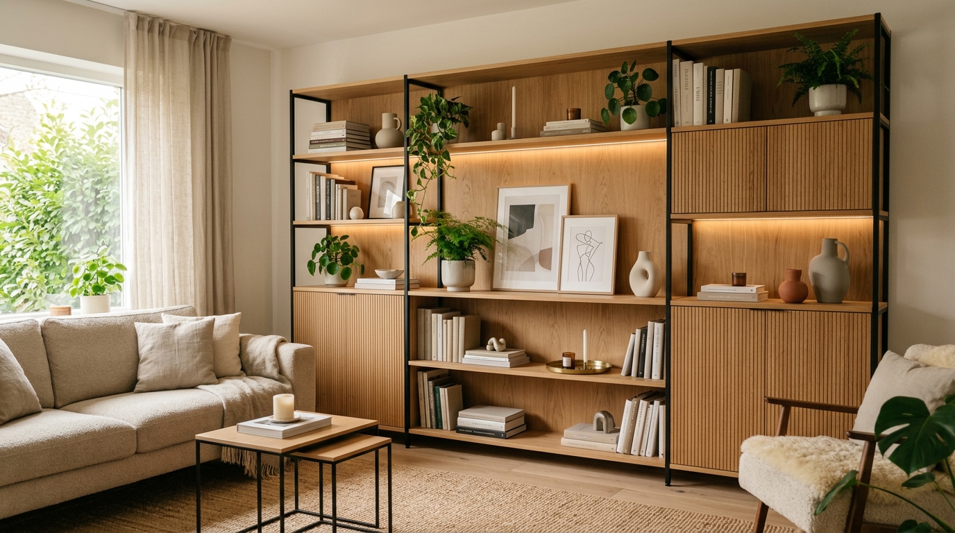 découvrez des idées déco originales pour sublimer votre étagère salon et transformer l'ambiance de votre pièce en un clin d'œil.