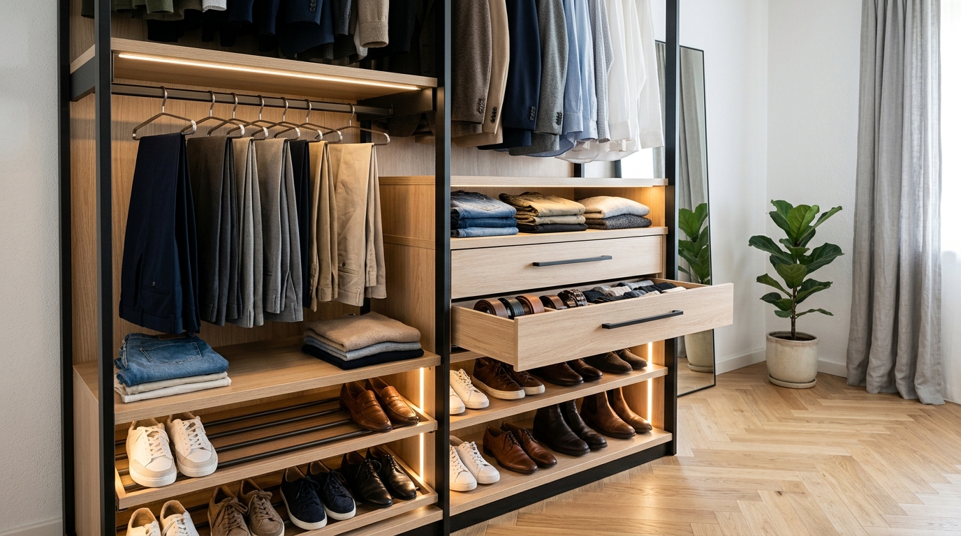 découvrez comment optimiser votre rangement avec style grâce à notre kit dressing bas, une solution pratique et élégante pour organiser votre espace efficacement.