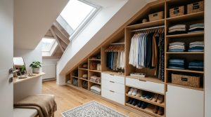 Kit dressing sous pente : comment optimiser votre espace de rangement