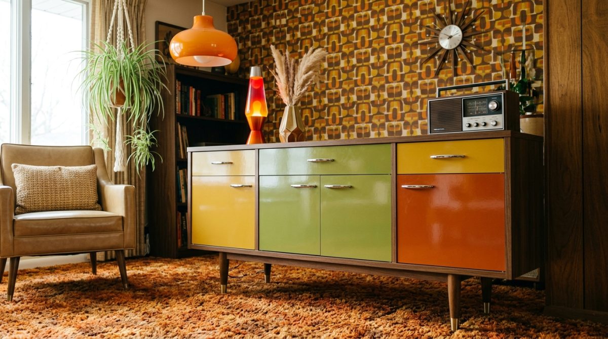Meuble formica des années 70 : design rétro et astuces pour bien choisir