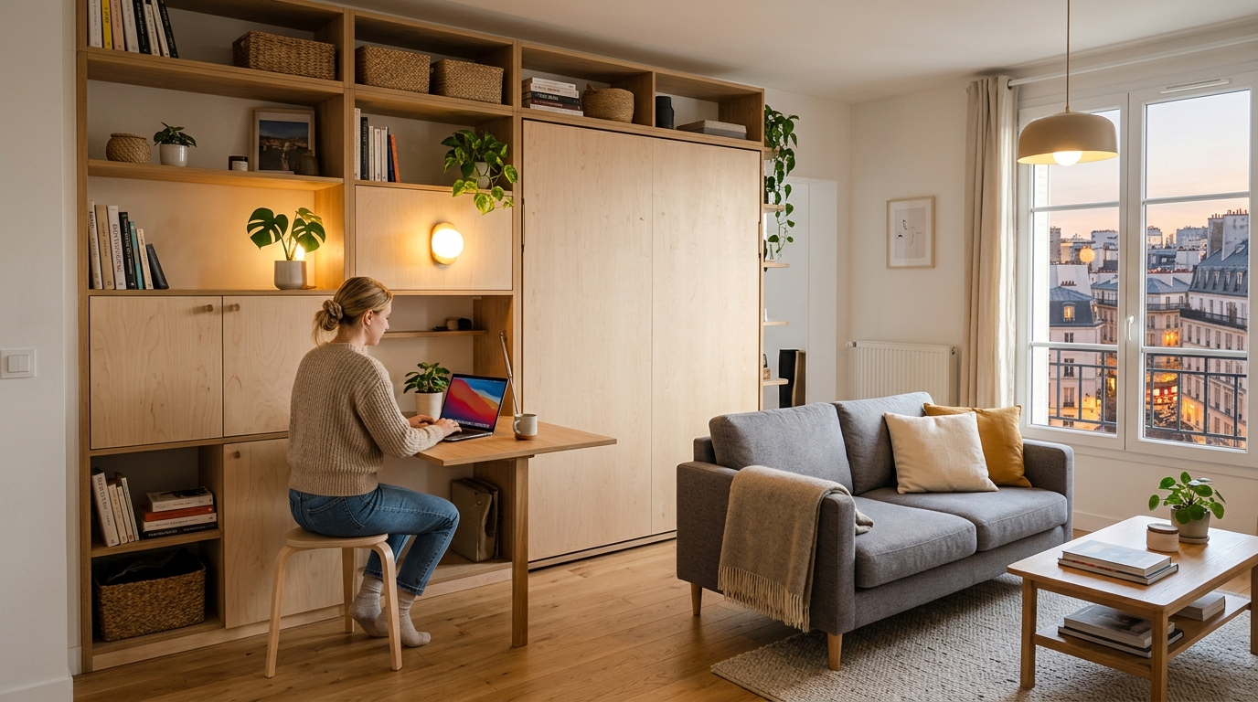 découvrez des astuces ingénieuses et des idées pratiques pour aménager intelligemment les petits espaces avec des meubles malins, alliant fonctionnalité et gain de place.