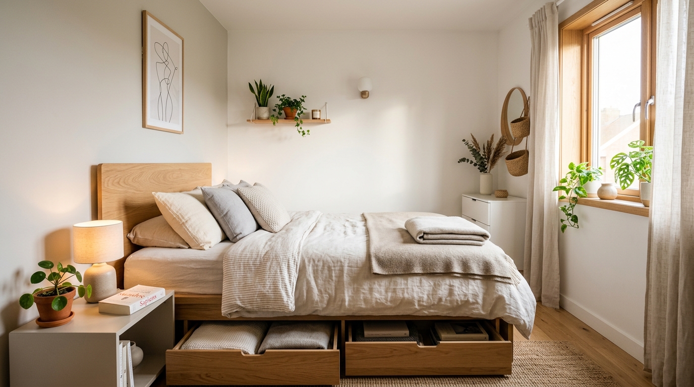 découvrez des astuces pratiques pour optimiser la décoration d'une petite chambre adulte et gagner de l'espace tout en alliant confort et style.