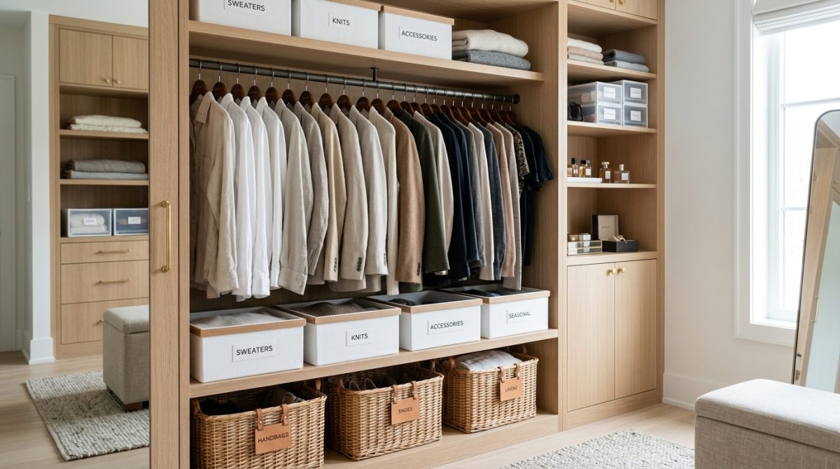 Optimiser le rangement de vos vêtements : astuces pratiques pour un dressing organisé
