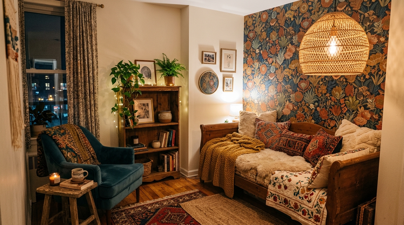 découvrez comment adopter un style bohème chic avec des papiers peints chaleureux et tendance pour transformer votre intérieur en un espace convivial et élégant.