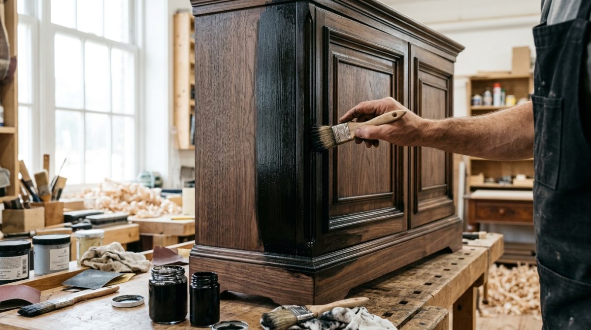 Patiner un meuble en noir : guide pratique pour un résultat élégant