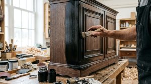 Patiner un meuble en noir : guide pratique pour un résultat élégant