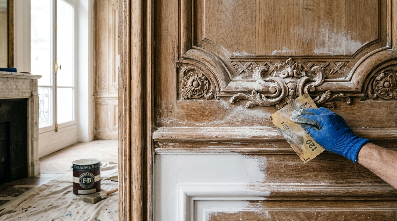 découvrez nos conseils pour réussir la peinture blanche de vos boiseries et obtenir un rendu parfait, durable et élégant.
