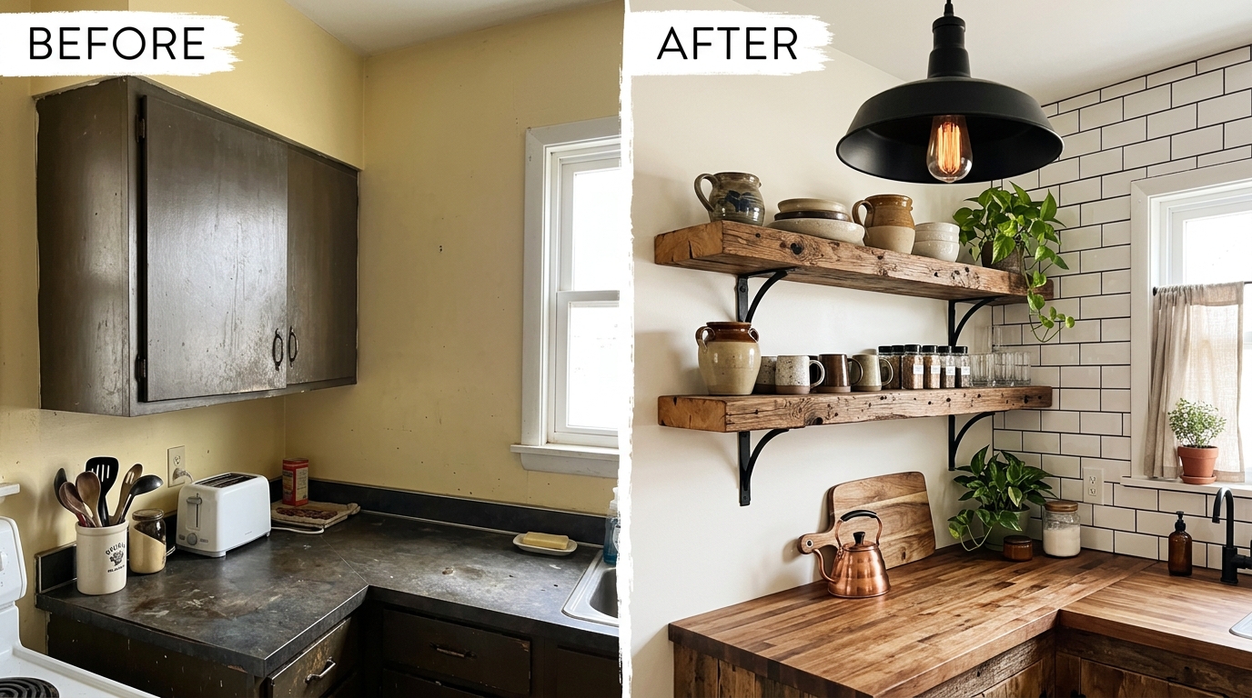 découvrez nos conseils pratiques pour relooker votre cuisine avec succès. avant et après, suivez nos astuces pour une transformation élégante et fonctionnelle.