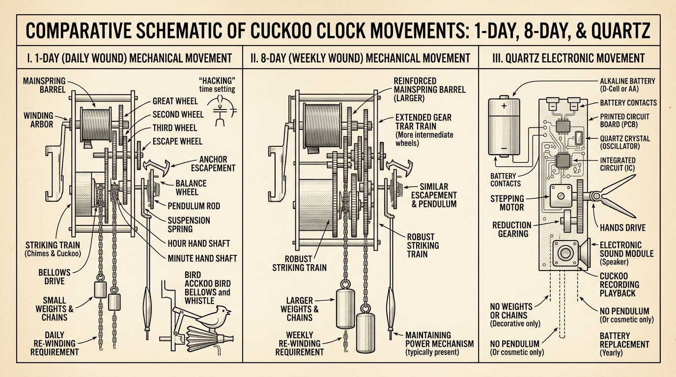 découvrez le schéma et le mécanisme de l'horloge coucou expliqués simplement pour comprendre son fonctionnement unique et fascinant.
