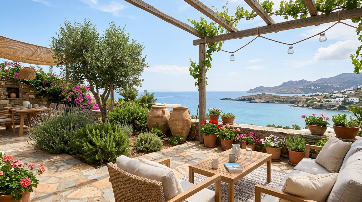 découvrez nos conseils pour aménager une terrasse méditerranéenne à la fois esthétique, fonctionnelle et durable, en harmonie avec le climat et le style de vie.