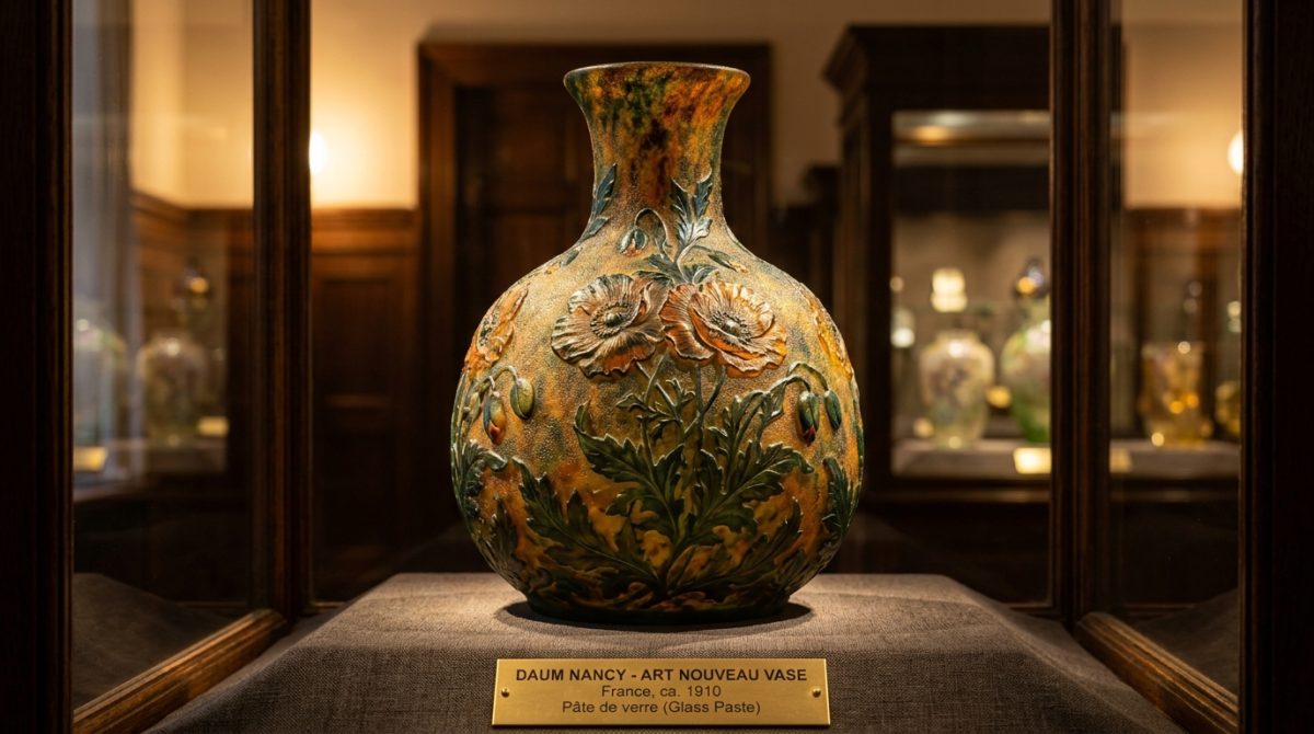 Vases daum anciens : comment reconnaître leur authenticité et leur valeur
