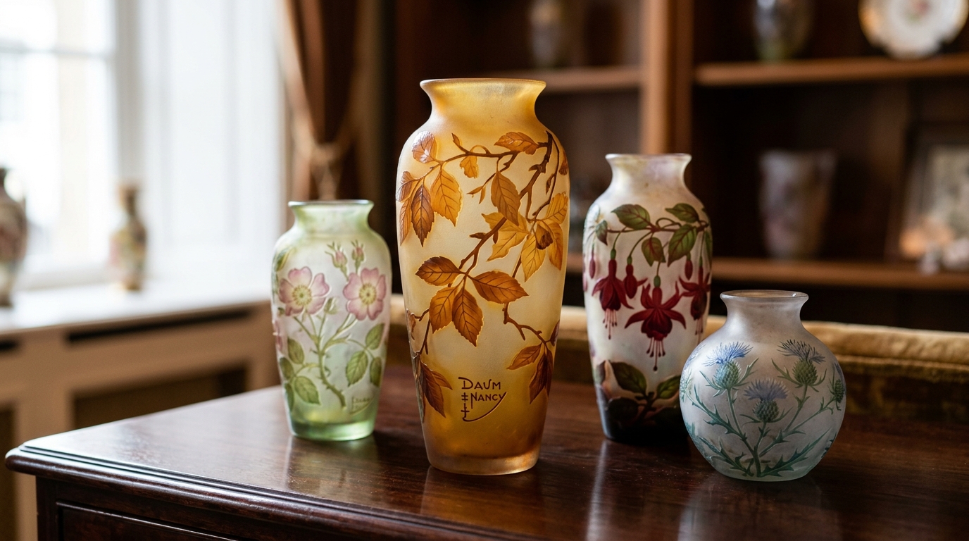 découvrez comment identifier l'authenticité et estimer la valeur des vases daum anciens grâce à nos conseils d'experts pour collectionneurs et passionnés d'art.