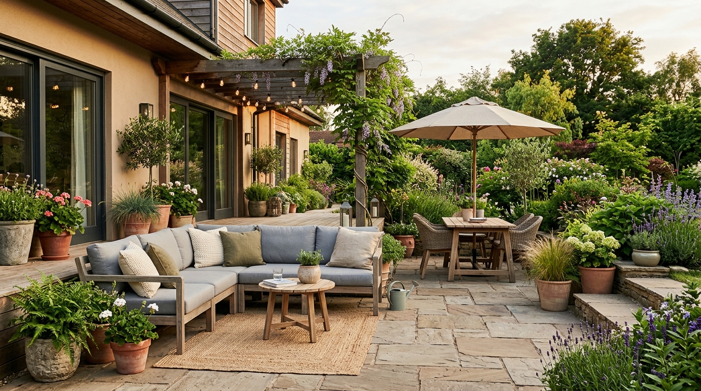 découvrez des idées pratiques pour aménager votre terrasse au jardin et créer un espace convivial, confortable et agréable à vivre en toute saison.