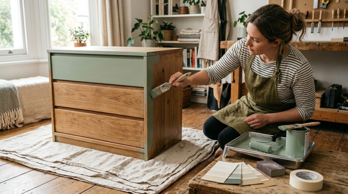 Changer la couleur d’un meuble en bois : guide pratique et astuces