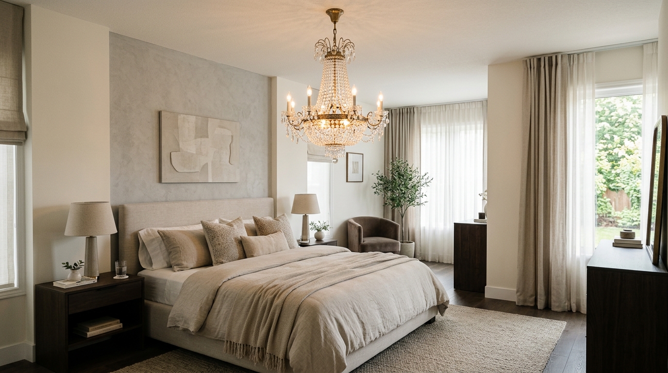 découvrez nos conseils pour choisir le lustre parfait qui sublimera votre chambre adulte, alliant style, luminosité et ambiance chaleureuse.