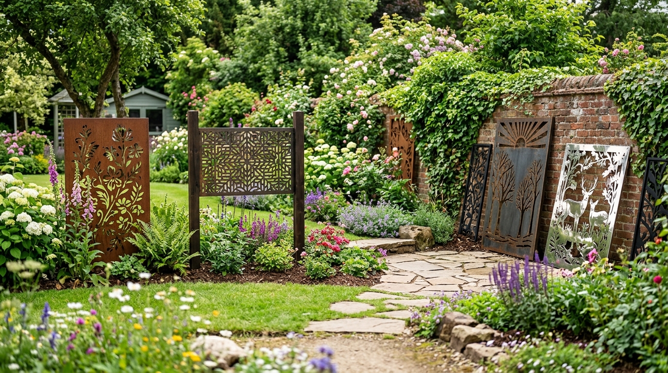 découvrez nos conseils pour choisir un panneau métal déco extérieur parfaitement adapté à votre jardin et sublimer votre espace extérieur avec style.