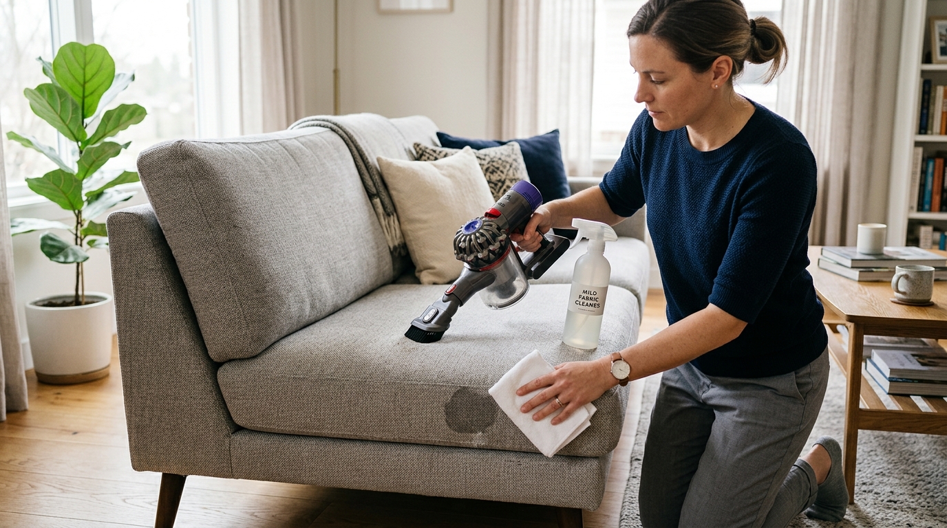 découvrez nos conseils pratiques pour laver un canapé en tissu non déhoussable sans l’abîmer, en utilisant des méthodes douces et efficaces pour préserver la qualité de votre mobilier.