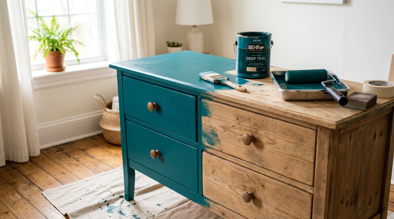 découvrez comment relooker une commode facilement en la peignant, avec des astuces simples pour transformer votre mobilier et lui donner un nouveau style.