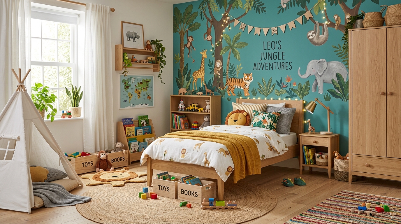 découvrez des idées de déco pour une chambre de garçon de 6 ans, combinant fun et fonctionnalité pour un espace ludique et évolutif adapté à ses besoins.