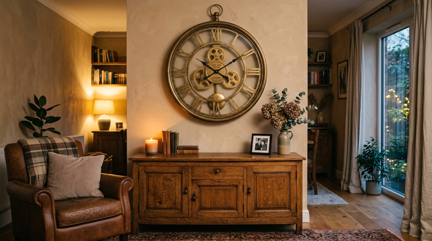 découvrez le fonctionnement et le design unique de notre horloge murale avec engrenage qui tourne, alliant esthétique industrielle et précision mécanique pour sublimer votre intérieur.