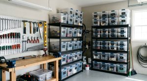 Idées astucieuses pour un rangement efficace dans votre garage atelier